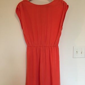 Mossimo melon dress with back zip 🍁